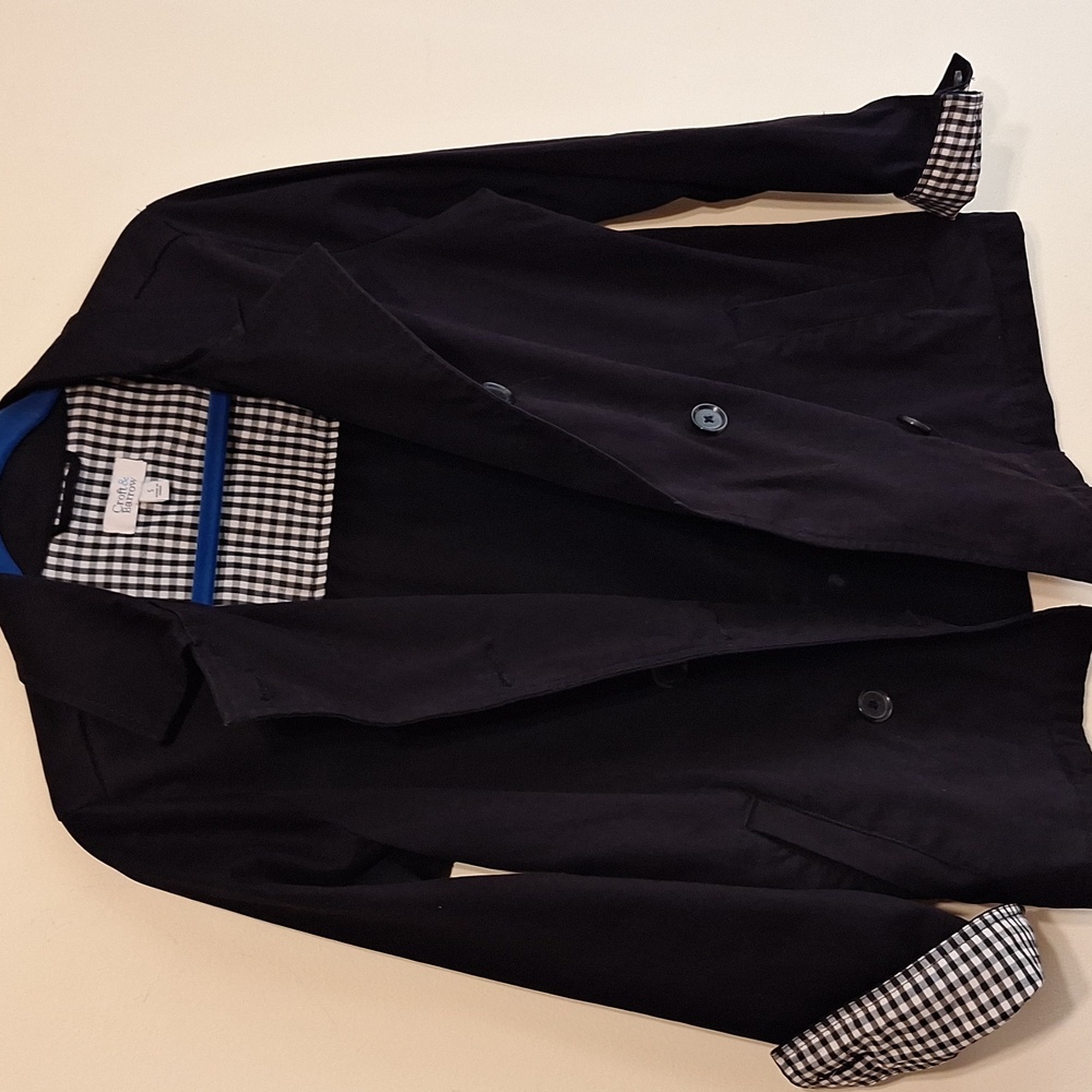 Parka H&M Classic Black Peacoat